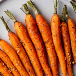 Garlic and Herb Roasted Carrots